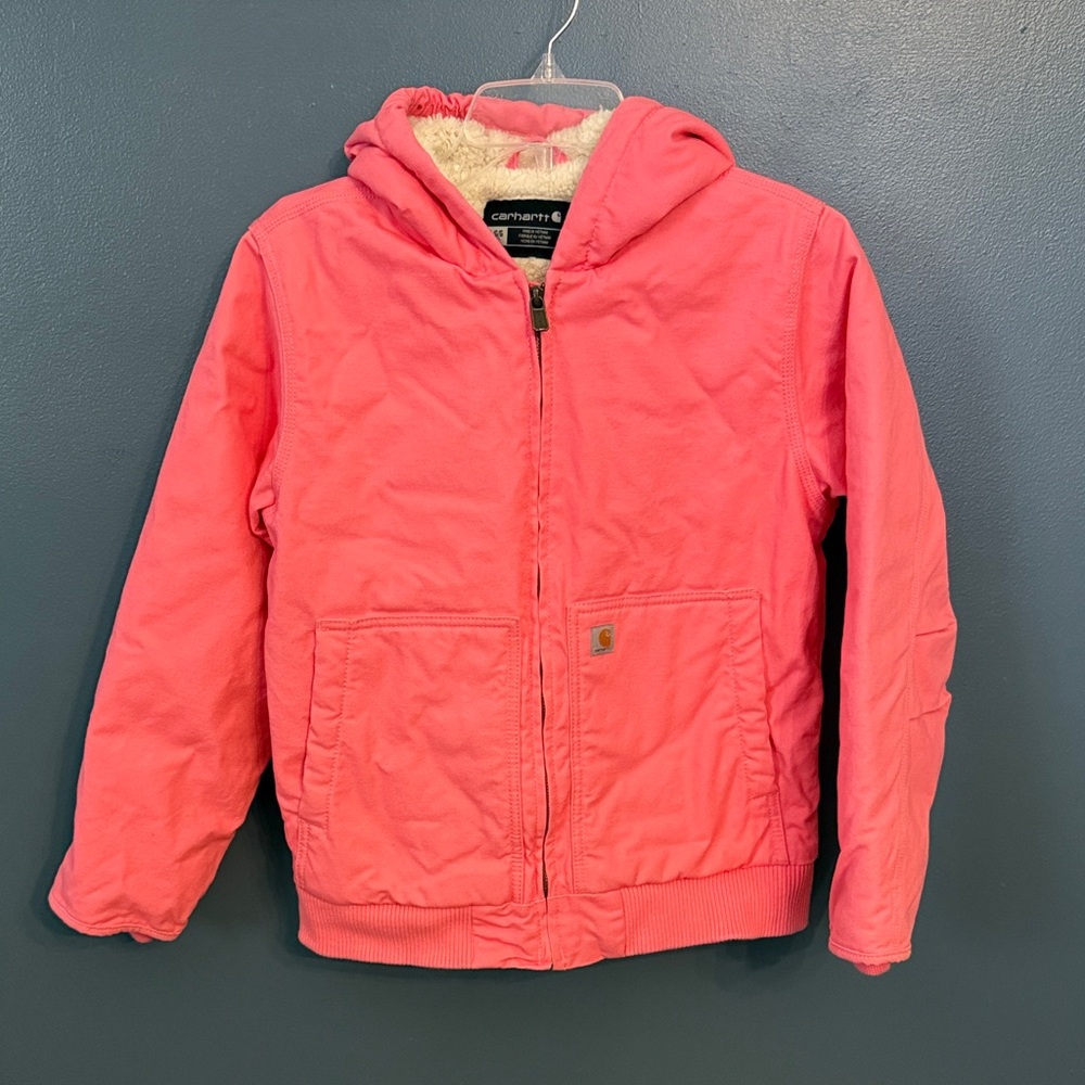 Carhartt Pink Hooded Coat